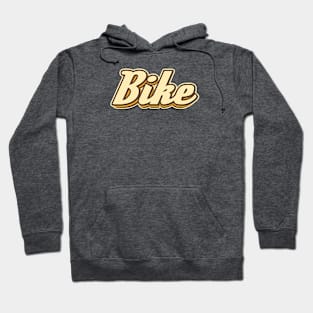 Bike typography Hoodie